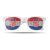 Ochelari de soare, 2410E21902, Everestus, 14 x 4.6 x 14 cm, Plastic, Alb albastru