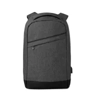  Rucsac cu bretele buretate, compartiment Laptop 13 inch, poliester, Everestus, RU40, negru