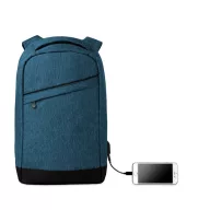   Rucsac cu bretele buretate, compartiment Laptop 13 inch, poliester 600D, Everestus, RU41, albastru