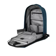   Rucsac cu bretele buretate, compartiment Laptop 13 inch, poliester 600D, Everestus, RU41, albastru