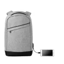 Rucsac cu bretele buretate, compartiment Laptop 13 inch, poliester 600D, Everestus, RU42, gri