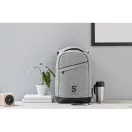 Rucsac cu bretele buretate, compartiment Laptop 13 inch, poliester 600D, Everestus, RU42, gri