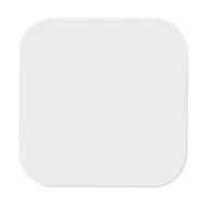 Incarcator fara fir cu portUSB, ABS, white