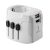 PRO Light USB. 3-pole, materiale multiple, white