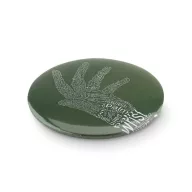 Insigna metalica, matt silver