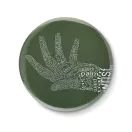 Insigna metalica, matt silver