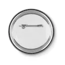 Insigna metalica, matt silver