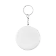 Breloc metalic cu desfacator, Metal, matt silver
