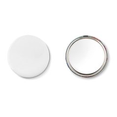 Insigna metalica, matt silver