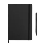   Set agenda A5 cu pagini dictando, Everestus, ST01, hartie, negru