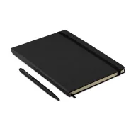   Set agenda A5 cu pagini dictando, Everestus, ST01, hartie, negru