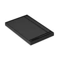   Set agenda A5 cu pagini dictando, Everestus, ST01, hartie, negru