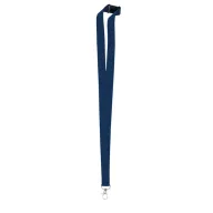   Lanyard cu carlig metalic si inchizatoare de siguranta, 2x92.5 cm, Everestus, 20SEP1388, Poliester, Albastru