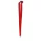 Lanyard cu carlig metalic si inchizatoare de siguranta, 2x92.5 cm, Everestus, 20SEP1393, Poliester, Rosu