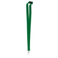   Lanyard cu carlig metalic si inchizatoare de siguranta, 2x92.5 cm, Everestus, 20SEP1390, Poliester, Verde