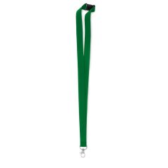   Lanyard cu carlig metalic si inchizatoare de siguranta, 2x92.5 cm, Everestus, 20SEP1390, Poliester, Verde