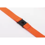  Lanyard cu carlig metalic si inchizatoare de siguranta, 2x92.5 cm, Everestus, 20SEP1392, Poliester, Portocaliu