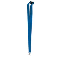   Lanyard cu carlig metalic si inchizatoare de siguranta, 2x92.5 cm, Everestus, 20SEP1394, Poliester, Albastru