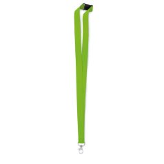   Lanyard cu carlig metalic si inchizatoare de siguranta, 2x92.5 cm, Everestus, 20SEP1391, Poliester, Verde