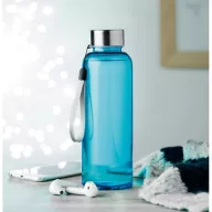   Bidon apa sport 500 ml, fara scurgeri, Everestus, UH02, tritan, transparent, albastru