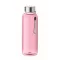Sticla de apa sport 500 ml, 2401E16007, Everestus, Ø6x19.5 cm, Plastic, Roz transparent