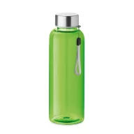   Bidon apa sport 500 ml, fara scurgeri, Everestus, UH04, tritan, transparent, verde lime
