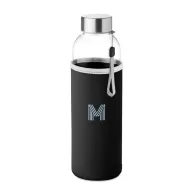   Sticla de apa, sport, 500 ml, ø6x22 cm, Everestus, 20SEP1215, Sticla, Neopren, Negru