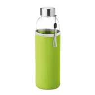   Sticla de apa, sport, 500 ml, ø6x22 cm, Everestus, 20SEP1216, Sticla, Neopren, Verde