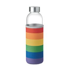   Sticla de apa sport, Everestus, 22FEB1347, 500 ml, Ø6x22 cm, Sticla, Neopren, Multicolor