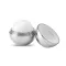 Balsam buze rotund finisaj UV, ABS, shiny silver