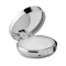 Oglinda balsam de buze, ABS, shiny silver