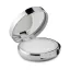 Oglinda balsam de buze, ABS, shiny silver