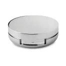 Oglinda balsam de buze, ABS, shiny silver