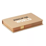 Set birou notite si calendar, Paper, beige