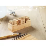 Calendar din bambus, Everestus, ABE13, natur