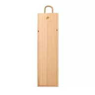   Cutie din lemn paulownia, pentru 1 sticla de vin, Everestus, VXCV01, natur