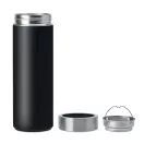 Termos, Everestus, 42FEB232506, 400 ml, Ø6.5x20 cm, Bambus, Negru