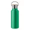 Termos cu perete dublu, 21MAR2702, 500 ml, Ø 7x21 cm, Everestus, Otel, Bambus, Verde