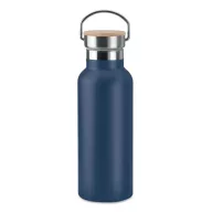   Sticla termoizolanta 400 ml, 2401E16059, Everestus, Ø7x21 cm, Otel, Albastru inchis