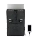 Rucsac 600D poliester, Everestus, RU12, negru