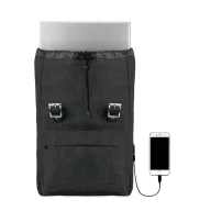 Rucsac 600D poliester, Everestus, RU12, negru