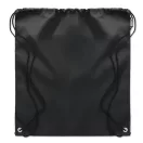 Sac cu cordon 190T RPET, PET, black
