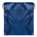Sac cu cordon 190T RPET, PET, blue