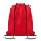 Sac cu cordon 190T RPET, PET, red