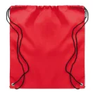 Sac cu cordon 190T RPET, PET, red
