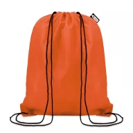   Sac cu cordon 190T RPET, Portocaliu, 21MAR3256, Everestus, 36x40 cm, Poliester