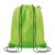 Sac cu cordon 190T RPET, Verde, 21MAR3255, Everestus, 36x40 cm, Poliester