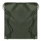 Saculet cu snur, 2401E15801, Everestus, 36x40 cm, PET, Verde inchis