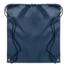 Saculet cu snur, 2410E23055, Everestus, 36 x 40 cm, PET, Albastru marin francez