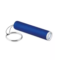 Breloc cu lanterna, plastic, logo luminos, royal blue